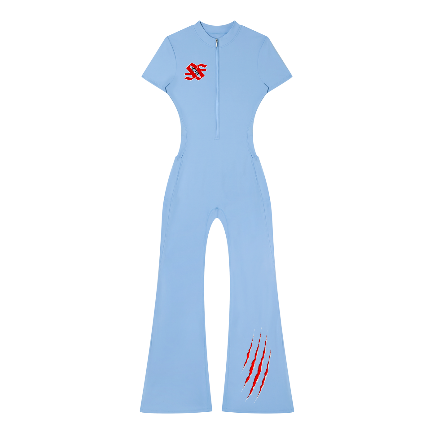 Tight Flared Jumpsuit