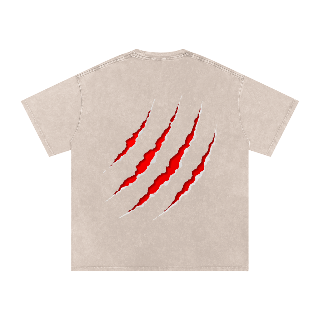 Snow Washed Oversized Tee