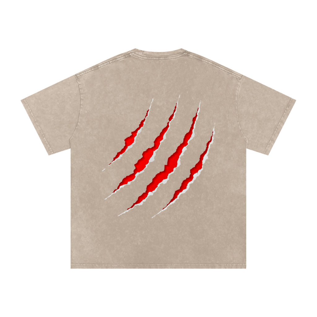 Snow Washed Oversized Tee
